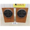 Image 1 : Pioneer Wooden Cabinet Bookshelf Speakers 
