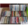 Image 3 : 135 Assorted Cassette Tapes - All Genres ; Country, Classics, Rock, plus more