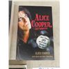 Image 3 : 5 Assorted Rock n Roll Artist Biography Books ; Alice Cooper, Jackson Browne, 