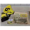 Image 1 : Winnipeg Tribune Last Edition Newspaper, Tuque + Scarf, Sticker