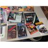Image 8 : Assorted Movie/ TV Collectibles ; Game From Star Trek, Books, VHS Movies, Records,