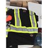 Image 6 : 3 Medium Hi Vis Tough Duck Safety Shirts New With Tags,  1 Pioneer Hi Vis Shirt - NO Tags