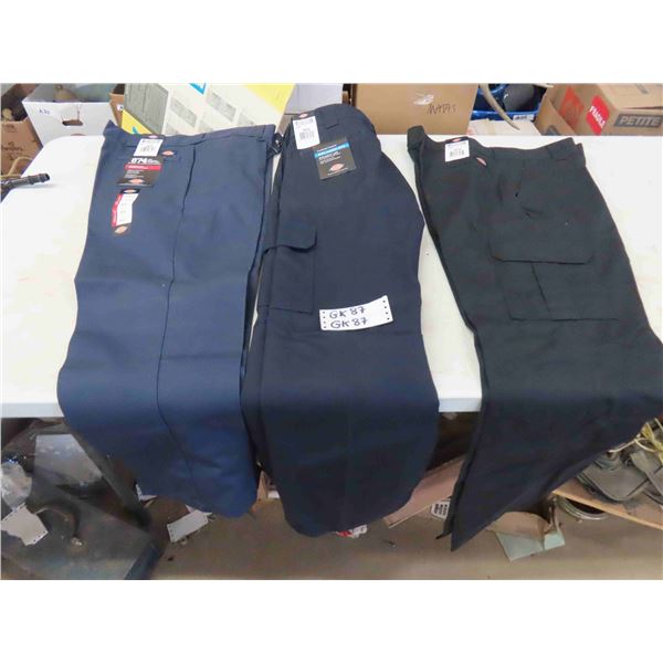 Sz 36 Dickies (3) Work Pants New with Tags