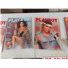 Image 3 : 1982 Playboy Magazines - Lot of 9 - Missing ; May, June, Oct.