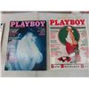 Image 5 : 1982 Playboy Magazines - Lot of 9 - Missing ; May, June, Oct.