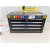 Image 1 : 4 Drawer Metal Tool Box 12" x 12" x 22" 
