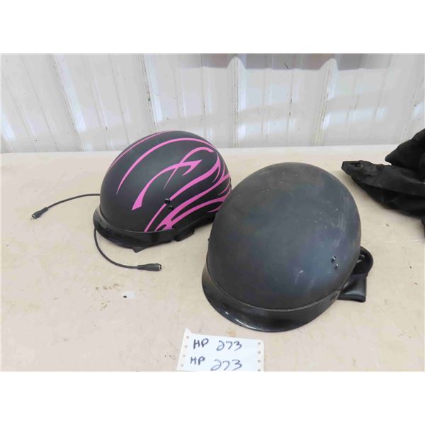 2 Sz Med Motorcycle Helmets