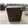 Image 1 : Modern 4 Drawer Dresser 16" x 32" x 40" 