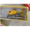 Image 7 : 9 Various Vintage Fishing Lures in Original Boxes ; Edgars, Helin's, Rebel, Mirrolure, 