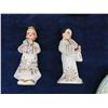 Image 4 : 2 Vintage California Chinese Figural Vases, 2 Ivorex Chinese Lady Figures, Porcelain 