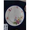 Image 2 : Royal Doulton Floral Plate, 2 Syracuse Plates, Asian Style Porcelain Salt + Pepper