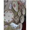Image 7 : Assorted Floral Pattern Porcelain China ; Pitcher, Cake Plate, Bowls, Cups, plus more