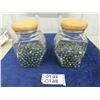 Image 1 : 2 Jars with Marbles - No Count