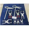 Image 1 : 9 Assorted Clamps - 2 Are Bessey's