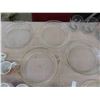 Image 2 : 5 Pyrex Pie Plates, Assorted Coffee Cups, 9 Heavy Base Glasses