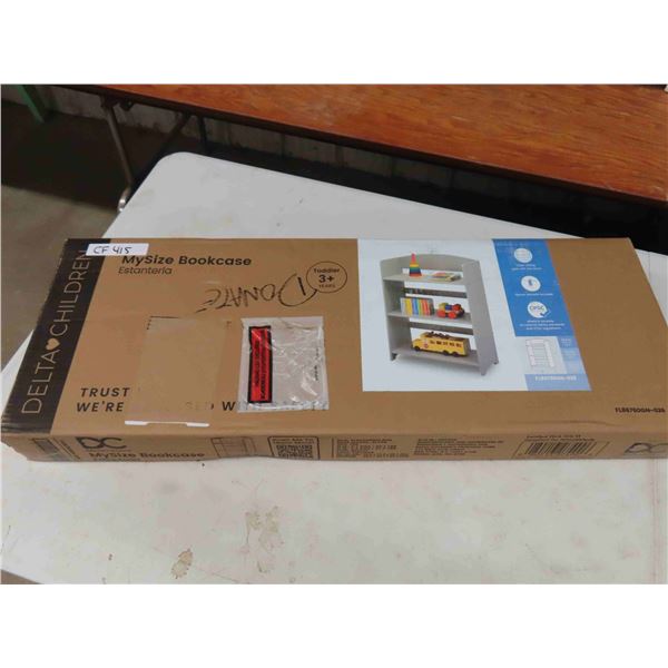 My Size Bookcase - Delta Children New in Box 10.5"x 24.5" x 33" 