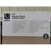Image 2 : Umbra Peg Message Board, 2 Pack, Each Board 15" x 31.5" - New in Box