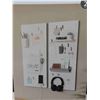 Image 3 : Umbra Peg Message Board, 2 Pack, Each Board 15" x 31.5" - New in Box
