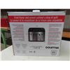Image 5 : Gourmia Dual Basket Digital Air Fryer 10 Quart Looks Used Once + Then Returned 
