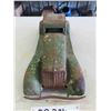 Image 3 : Vintage Pressed Tin Friction? Car - a Little Rough but Mostly There 14" Long