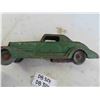 Image 7 : Vintage Pressed Tin Friction? Car - a Little Rough but Mostly There 14" Long