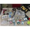 Image 1 : Assorted Goodies ; Screws, Strapping, Door Handle Sets, Test Leads, Zap Straps