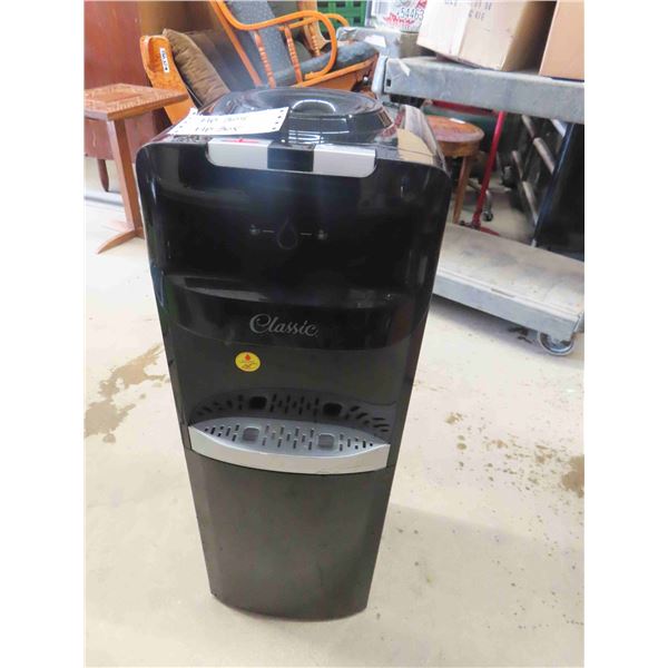 Classic Black Water Cooler Machine with Hot + Cold Water Function