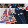 Image 2 : Hockey Memorabilia ; WPG Jets Plates, Pennants, Woman's Shoe Bottle Holder, 