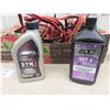 Image 5 : Several Pairs of Booster Cables, 12V Air Pump, Synthetic Oil, Brake Fluid