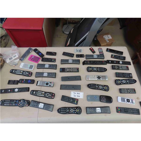 Large Selection of Remote Controls