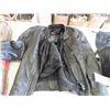Image 3 : Shaf Leather Biker Jacket sz Med??, 2 Leather Saddle Bags