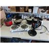 Image 1 : Salton Hot Plate, Hamilton Beach Kettle, Oster Blender, Rice Cooker, Hot Dip Pot