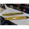 Image 1 : 2 Very Large + Heavy Chainsaw Bars 40" End to End
