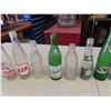 Image 4 : 28 Assorted Pop Bottles with Wooden Crate ; Stubby, Sun Crest, Canada Dry, 