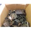 Image 2 : Boxes of Vintage Singer Sewing Machine Parts ; Motors, Levers + Surprise Bag
