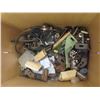 Image 4 : Boxes of Vintage Singer Sewing Machine Parts ; Motors, Levers + Surprise Bag