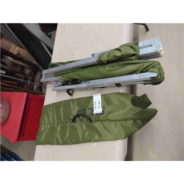 Folding Army Cot with Bag