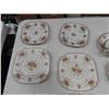Image 2 : 31pc Royal Albert Petti Point China ; Cups + Saucers, Cream + Sugar, Small Plates
