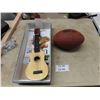 Image 1 : Play Today Ukulele Learning Kit In Box + Wilson NFL Football