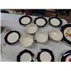 Image 5 : 16 pcs Ambassador Ware Fine China; 4 Large Plates- Floral, 8 Smaller Plates ( 2 Sizes), 