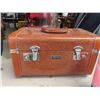 Image 2 : Small Brown Travel Make Up Case, Advertising Tray, Cocktail Mixer, Hudson's Bay 