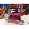 Image 3 : Small Brown Travel Make Up Case, Advertising Tray, Cocktail Mixer, Hudson's Bay 