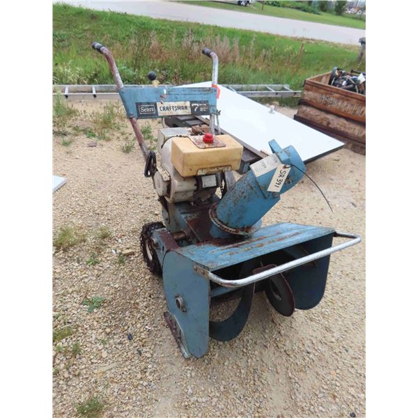 Craftsman 7HP 22" Snowblower - Has Good Compression but has Sat for a While, 