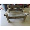 Image 1 : Rustic Wood Bench 42" wide