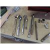 Image 3 : 1/2" Sockets, Ratchet, Speed Bar, Extensions + Metal Tool Box