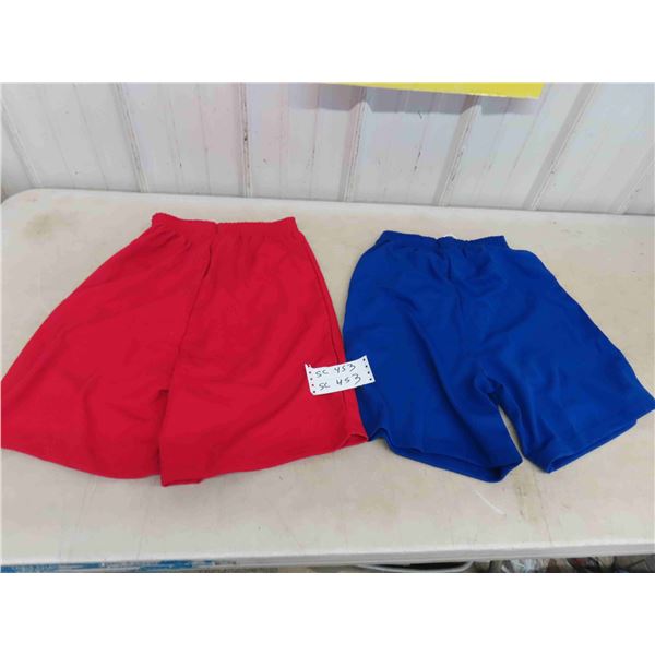 2 Pairs Sz Med Athletic Shorts
