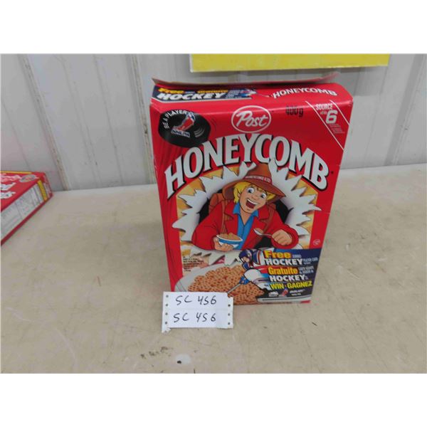 Vintage Gretzky Honeycomb Cereal Box - Autographed 