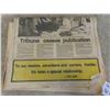 Image 5 : WPG Tribune June 21st 1969 Apollo Moon Landing, WPG Tribune Final Edition