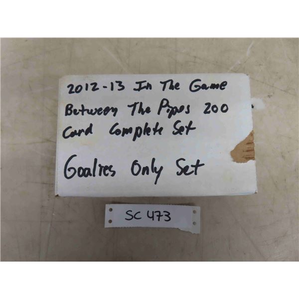 2012-13 Between The Pipes Goalies Only Set