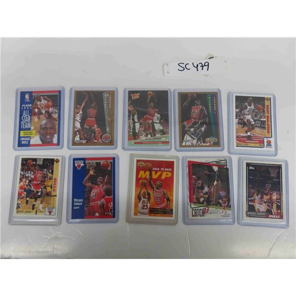 Michael Jordan 10 Card Lot